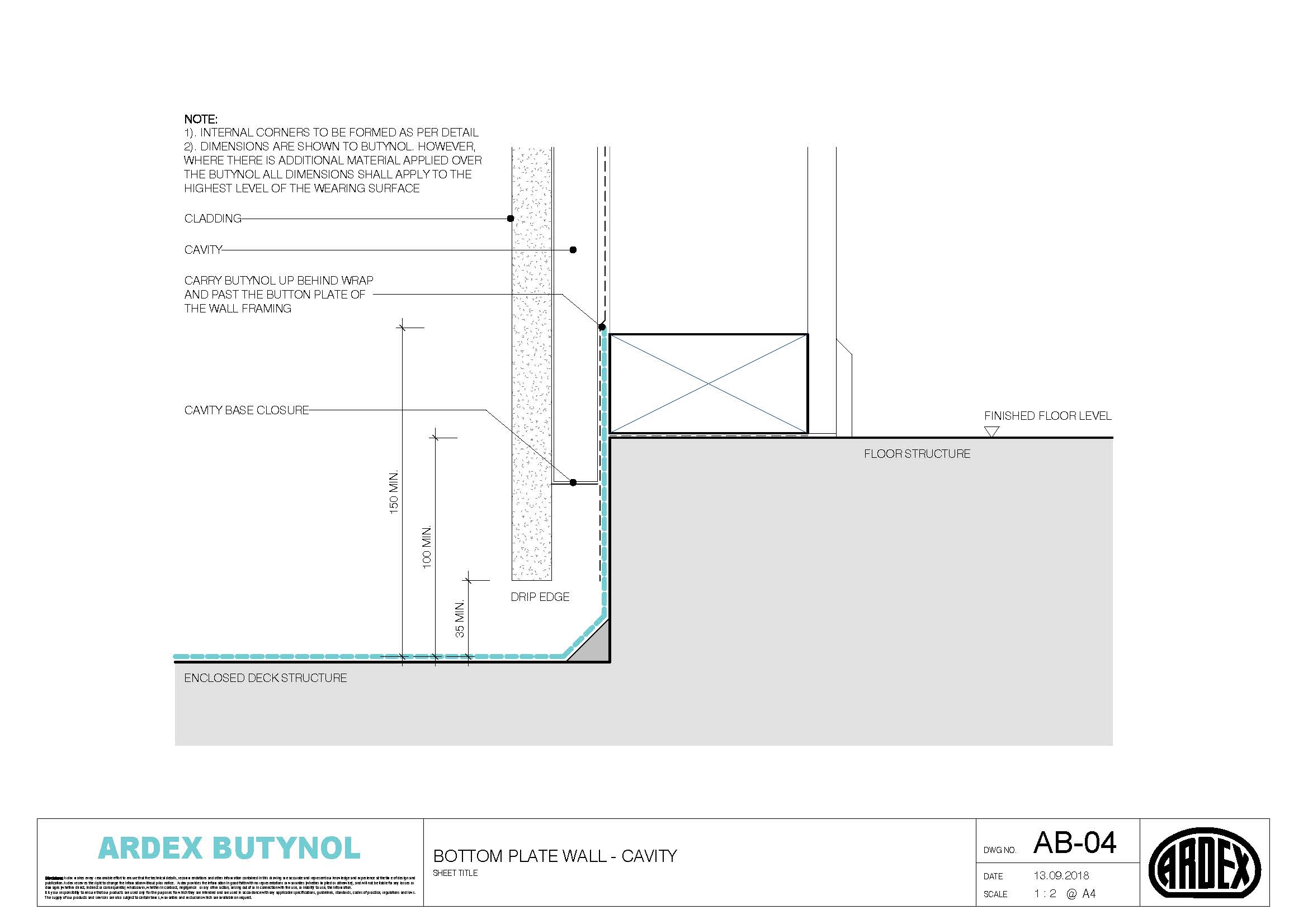 Butnol Technical Drawing