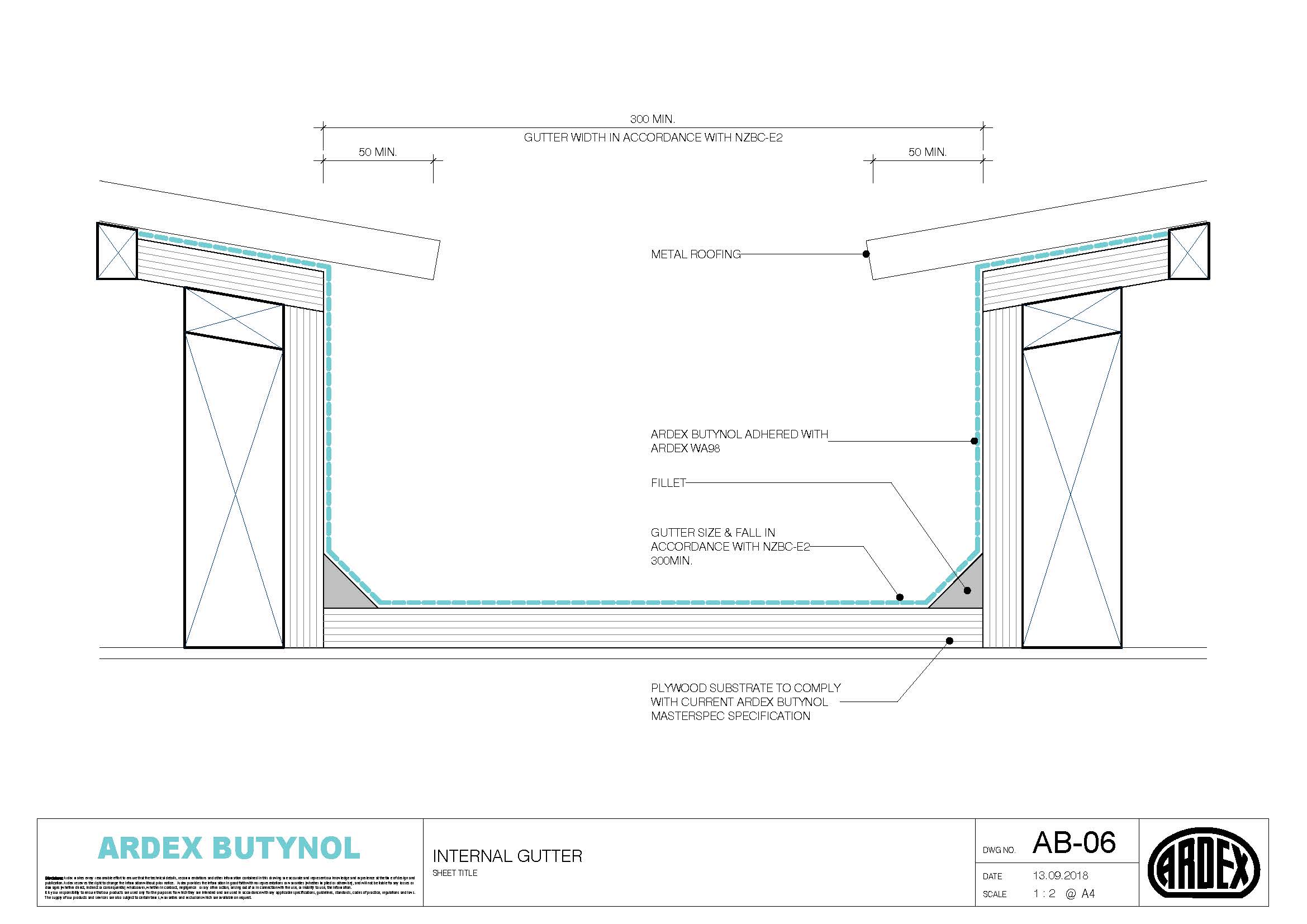 Butnol Technical Drawing