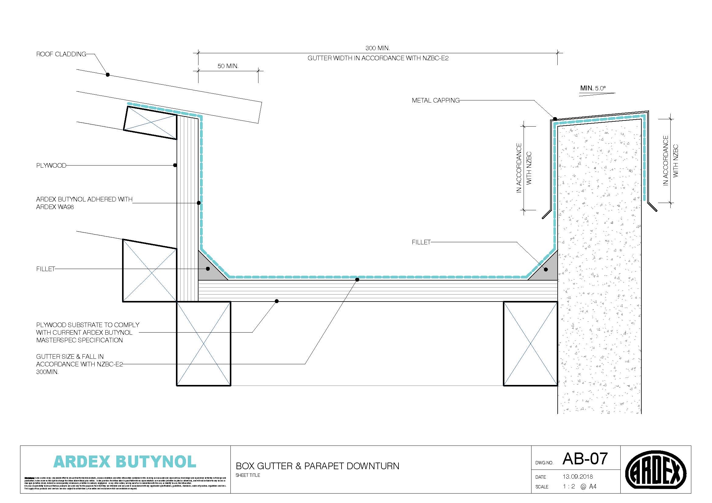 Butnol Technical Drawing