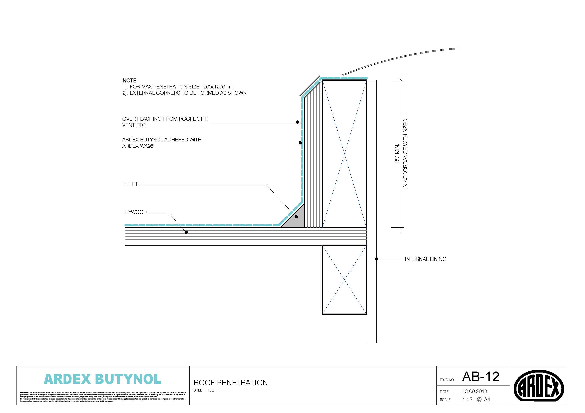 Butnol Technical Drawing