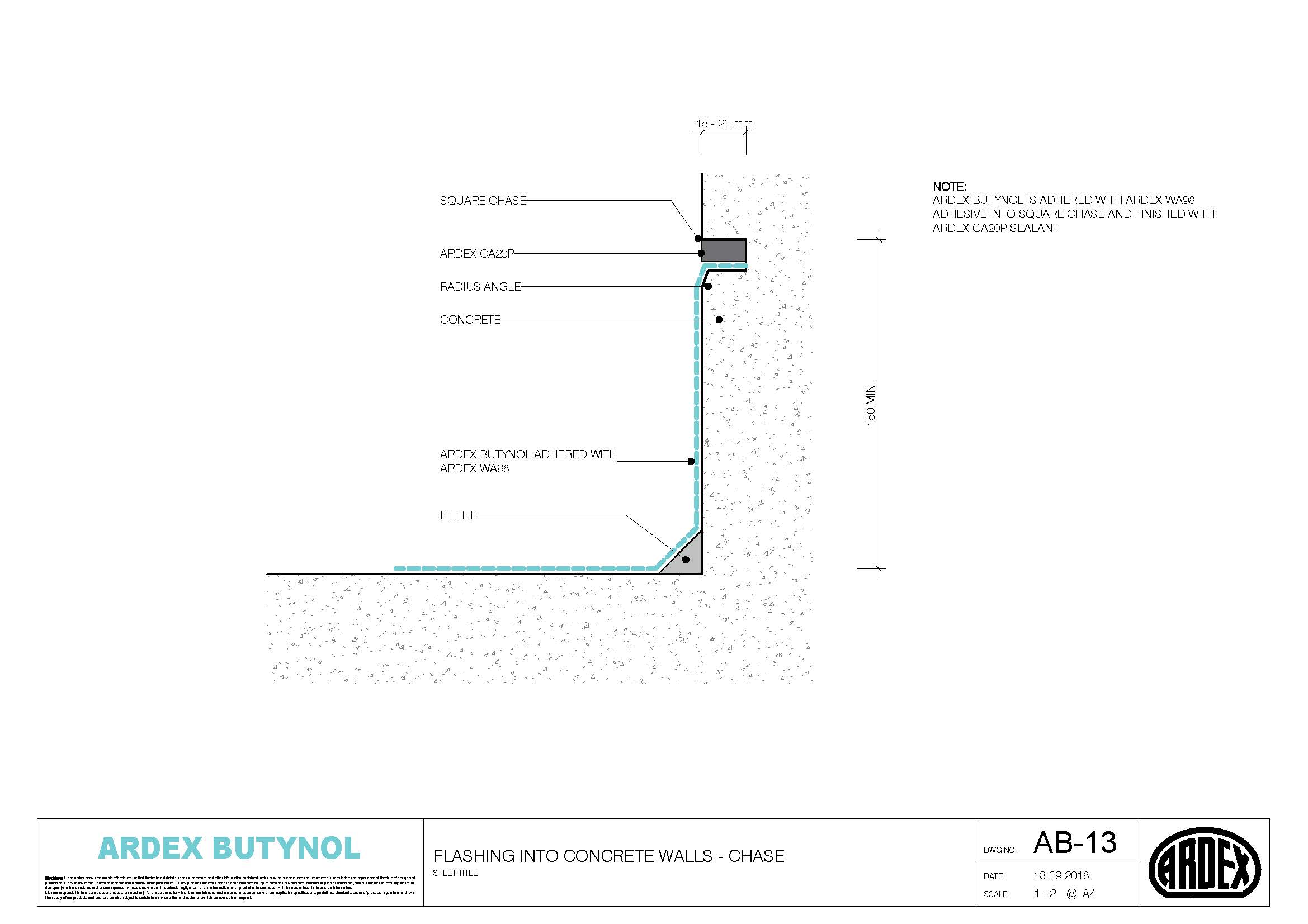 Butnol Technical Drawing