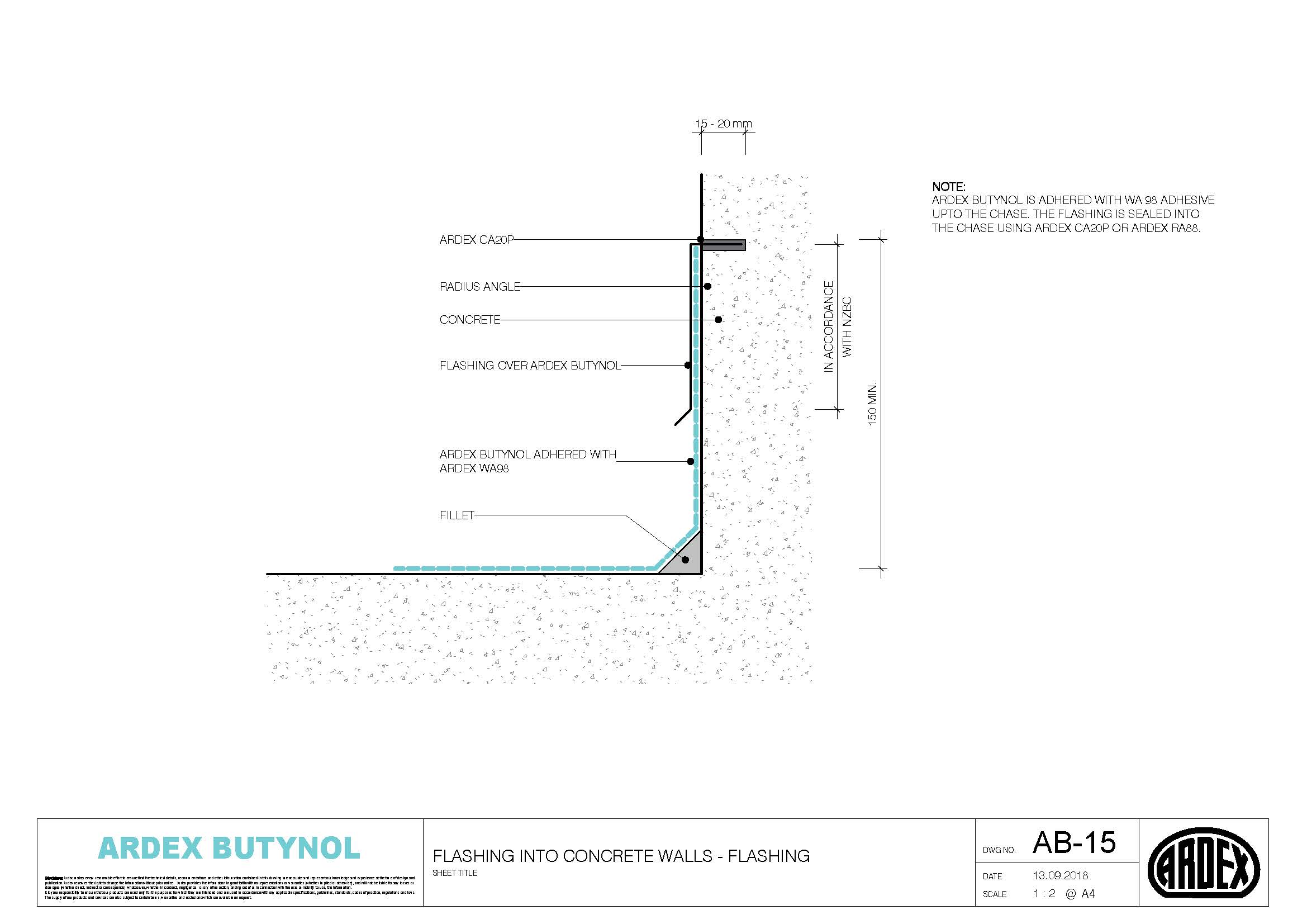 Butnol Technical Drawing