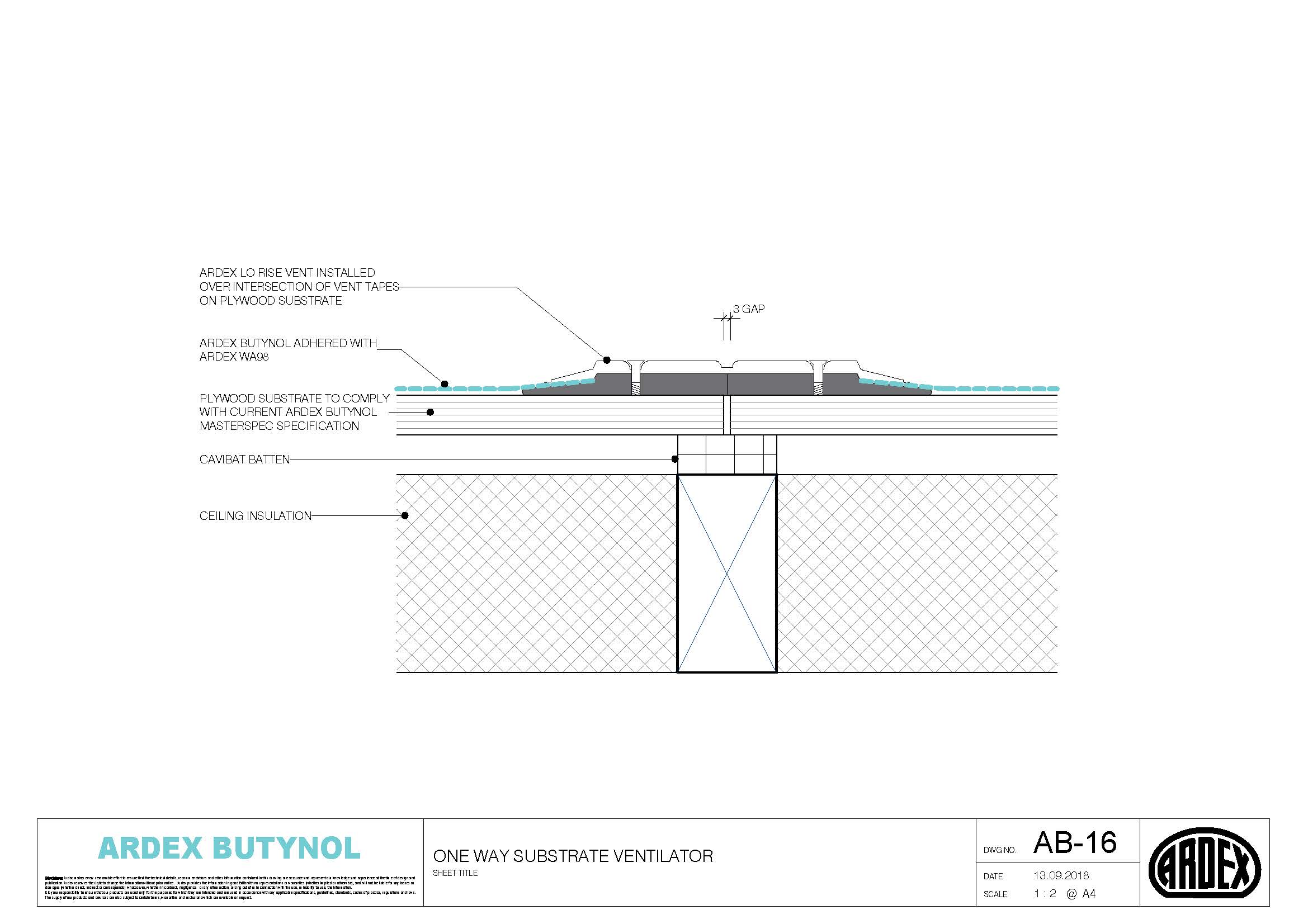 Butnol Technical Drawing