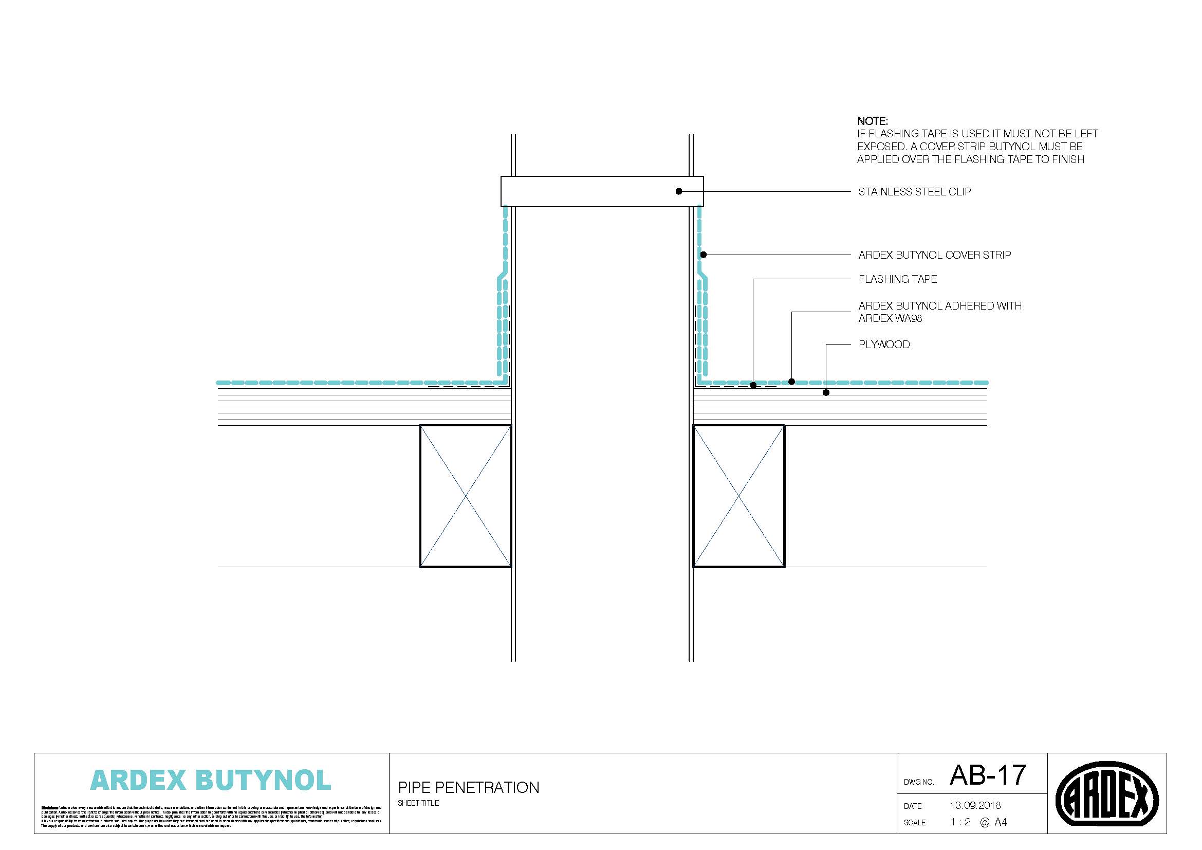 Butnol Technical Drawing