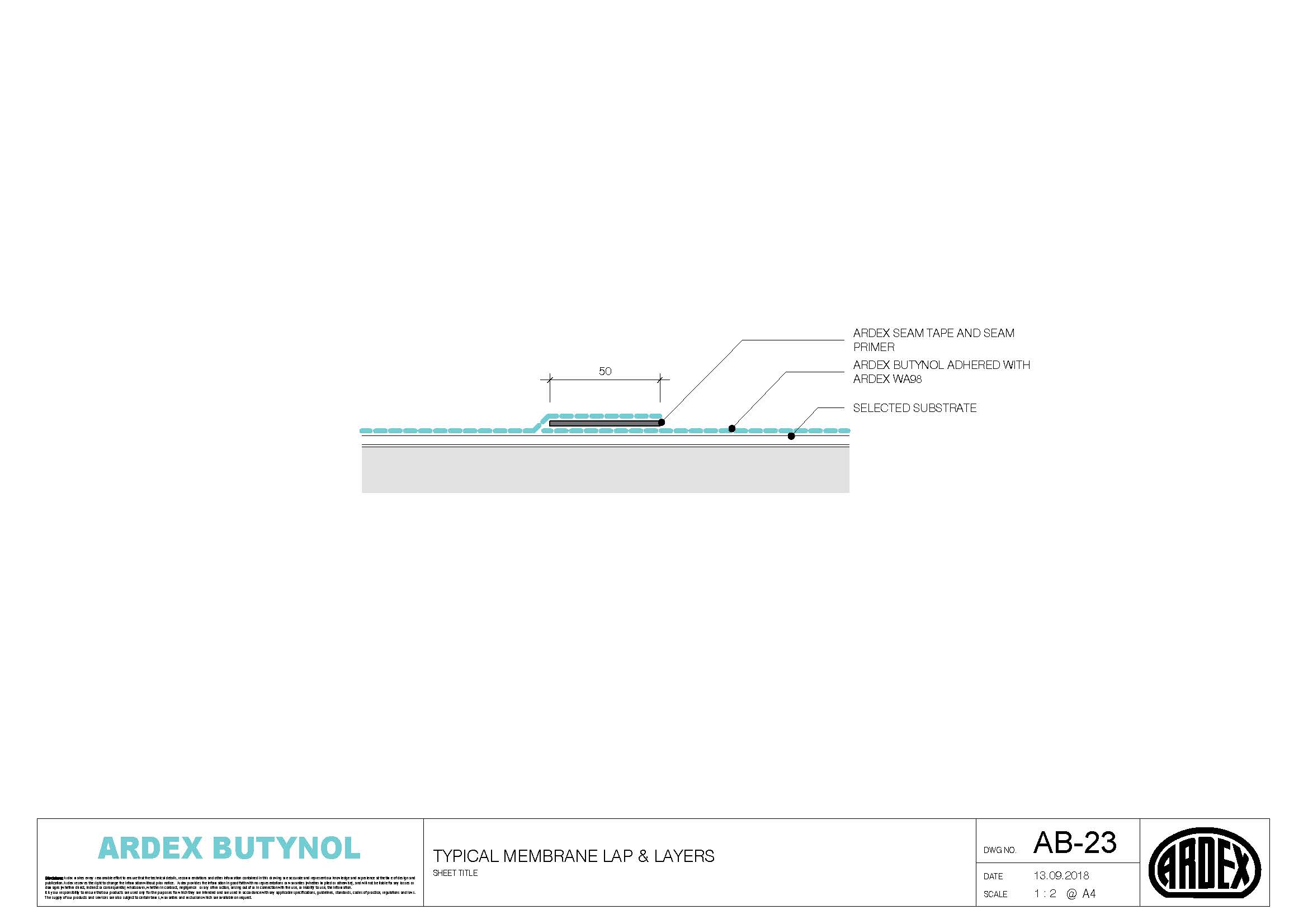 Butnol Technical Drawing