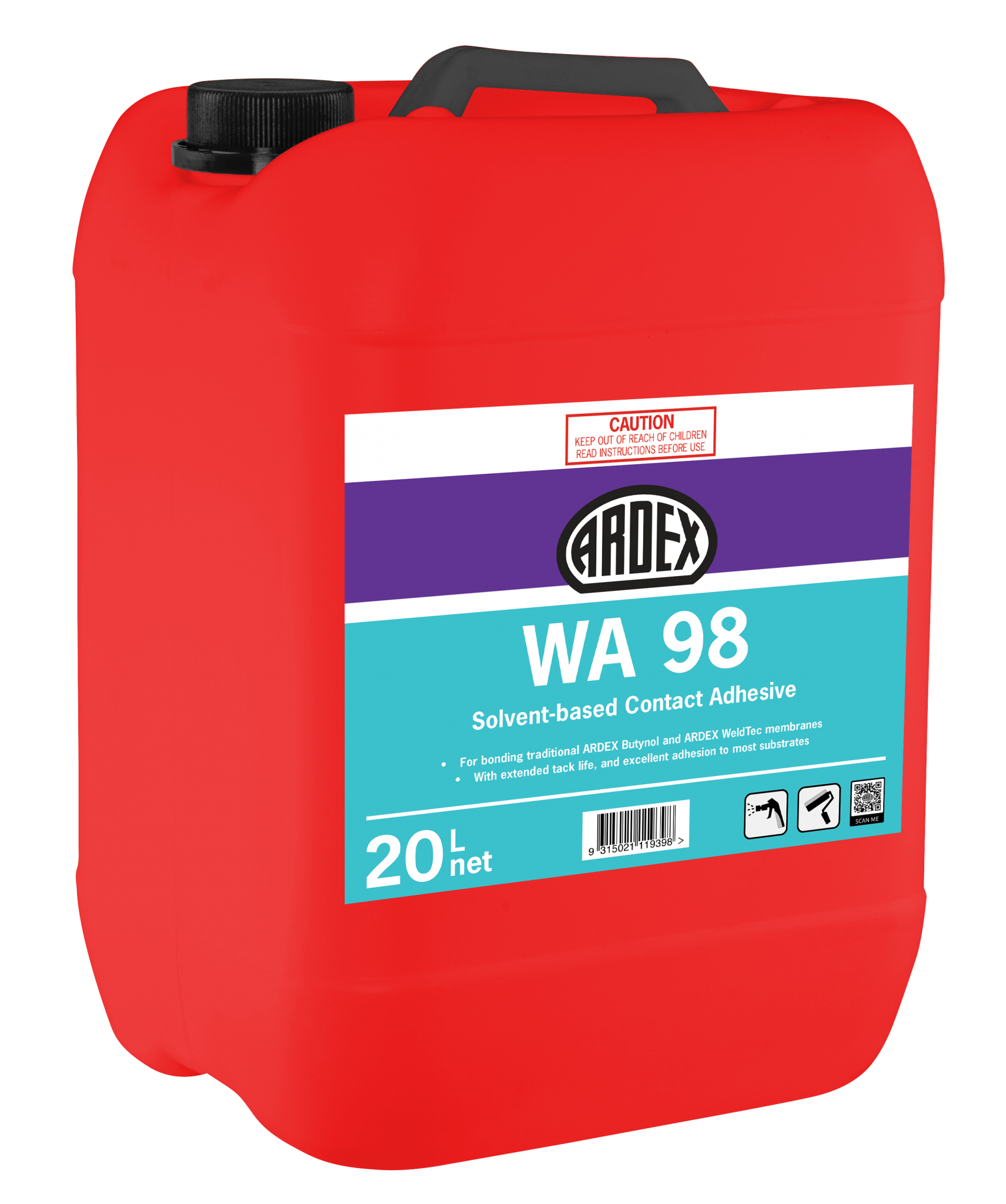 ARDEX WA 98 SolventBased Contact Adhesive ARDEX New Zealand