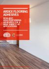 ARDEX FLooring adhesive brochure