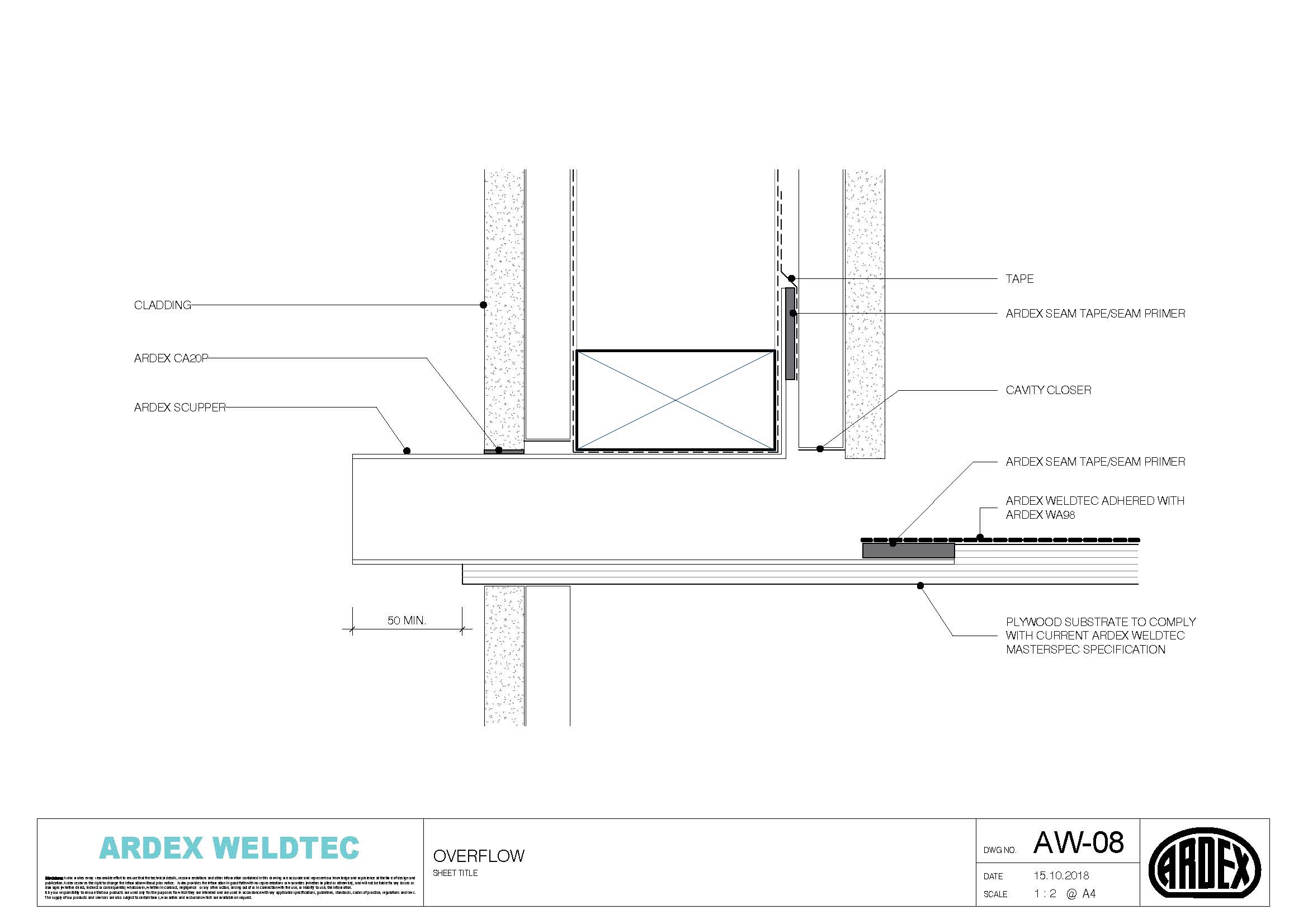 Weldtec overflow