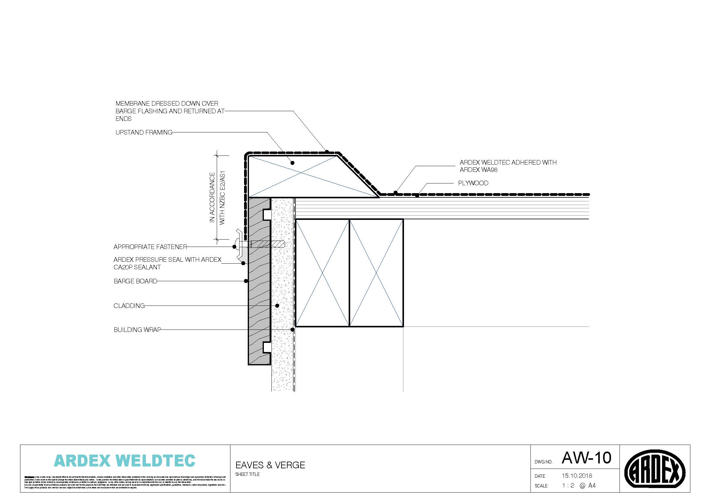 Weldtec eaves and verge