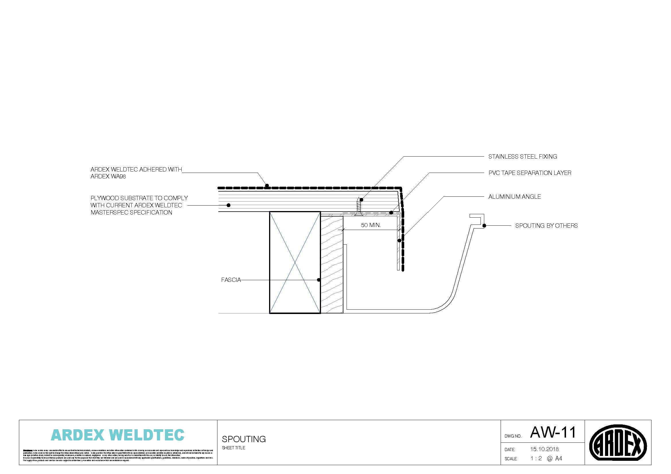 Weldtec spouting