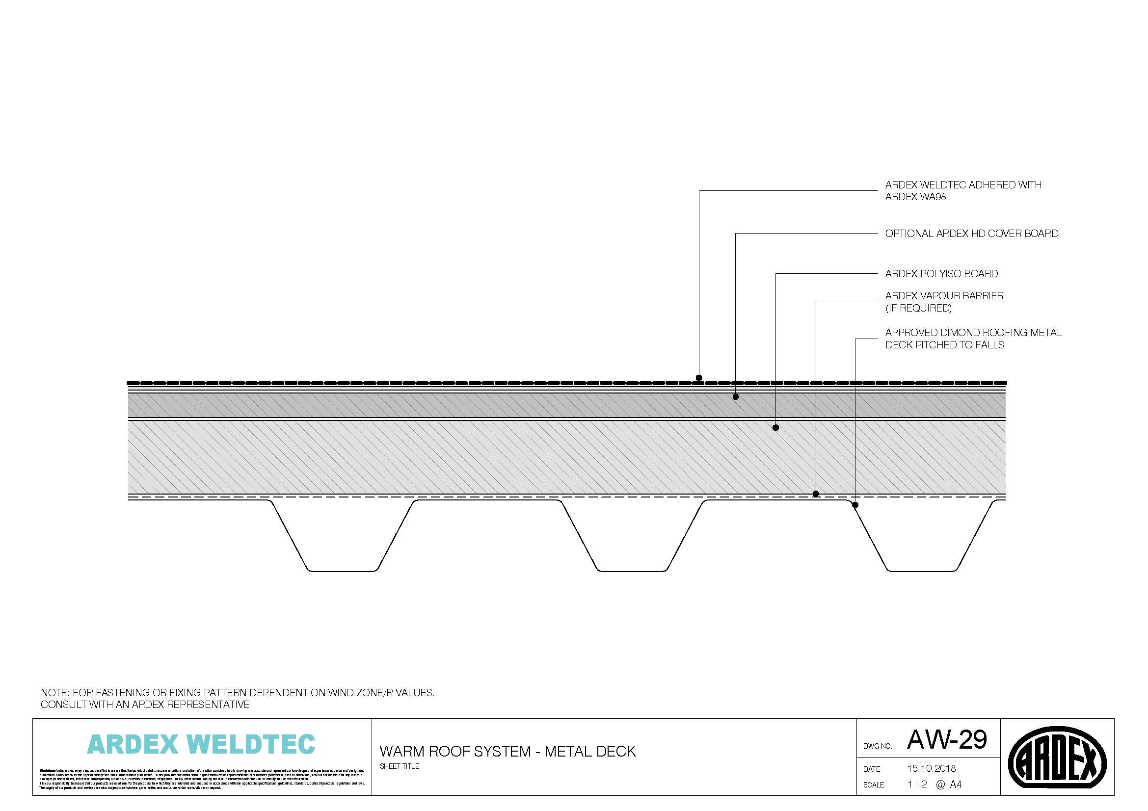 Weldtec Warm Roof System