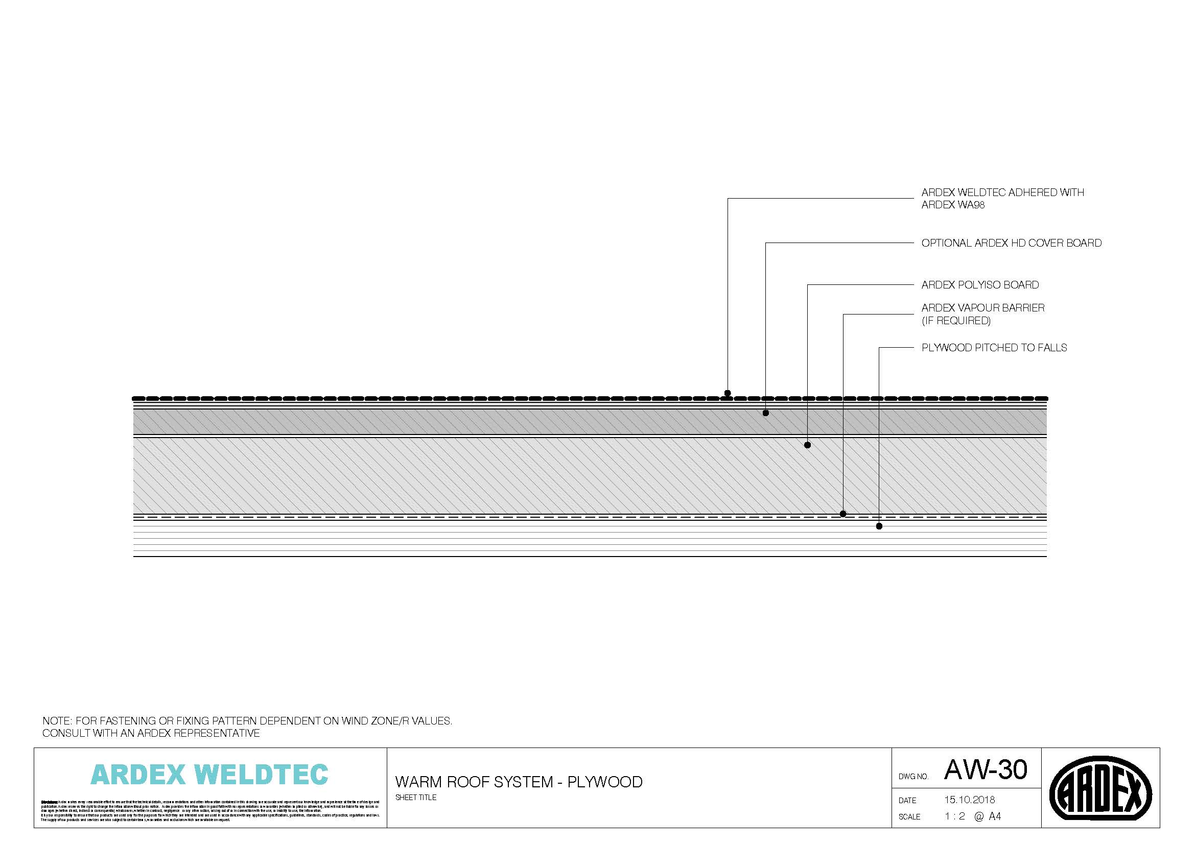 WeldTec Warm Roof System